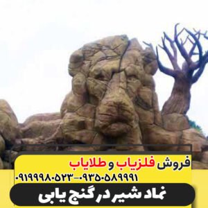 نماد شیر در گنج یابی09199980523
